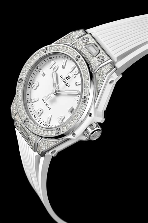 hublot caviar white price|Big Bang One Click Steel White Pavé 39 mm .